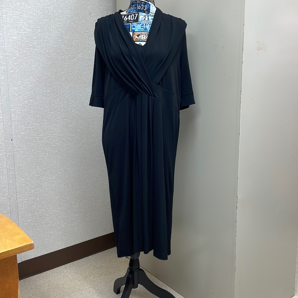 George, black dress, size XL